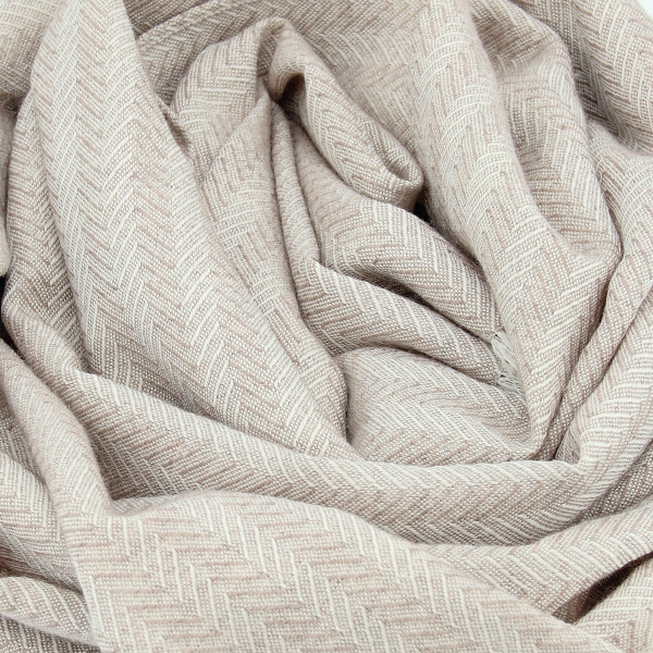 Light beige-men's-cashmere-blend-scarf-Smoking