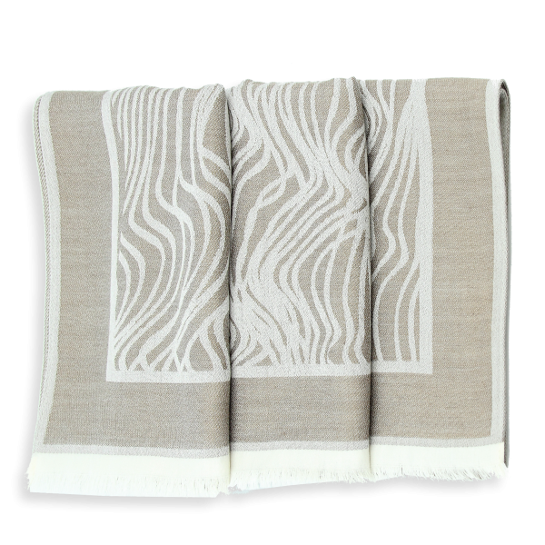 Beige-cashmere-men’s-stole-Tramage