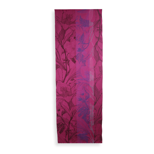 Pink-fuchsia-100% natural-women's-blend-stole-Venise