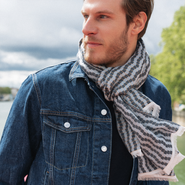 Desert-sky-marine-rayon-cotton-men’s-scarf