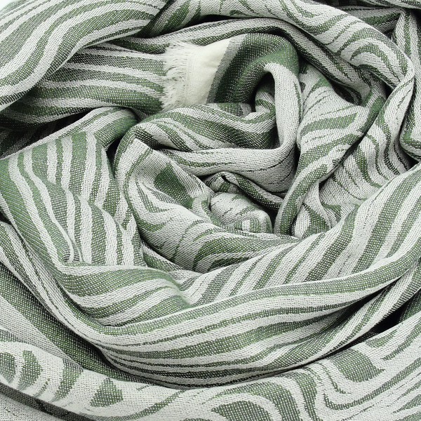 Green-cashmere-men’s-stole-Tramage