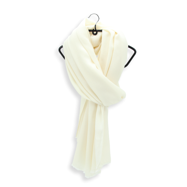 Off-white-monochrome-cashmere-unisex-blend-stole-Tout doux