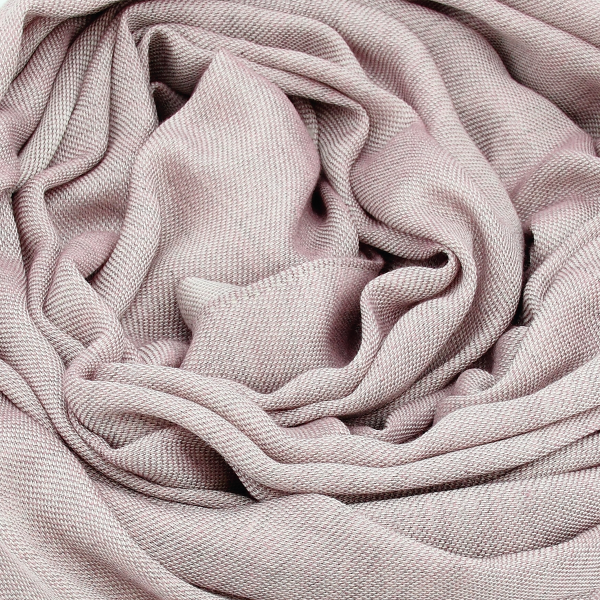 Old pink-monochrome-cashmere-mixed-blend-stole-Tout doux