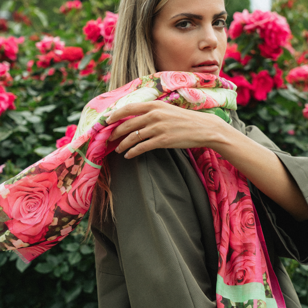 Women's-silk-cotton-pink-printed-stole-Roses