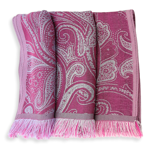 Pink-magenta-wool-silk-women’s-scarf-Melodie