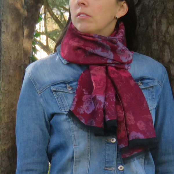 Red-rayon-cotton-wool-women’s-scarf-Florence