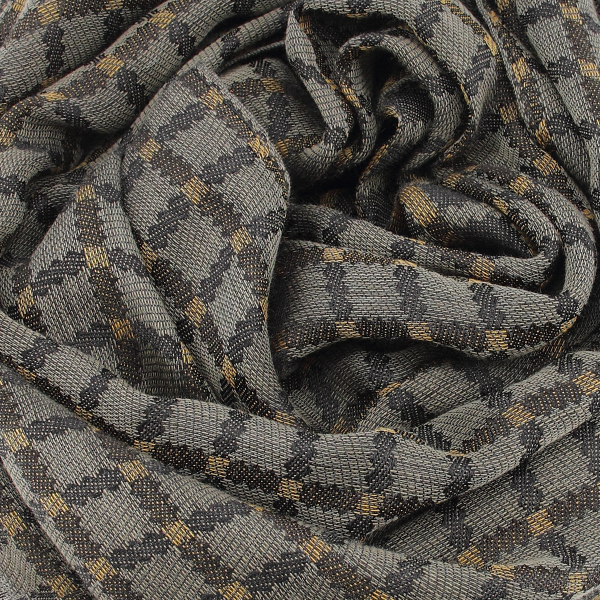 cashmere-coton-silk-man's-scarf-gray-taupe-Manchester